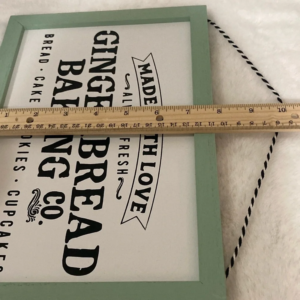 Target BP 2019 Christmas Gingerbread Baking Sign